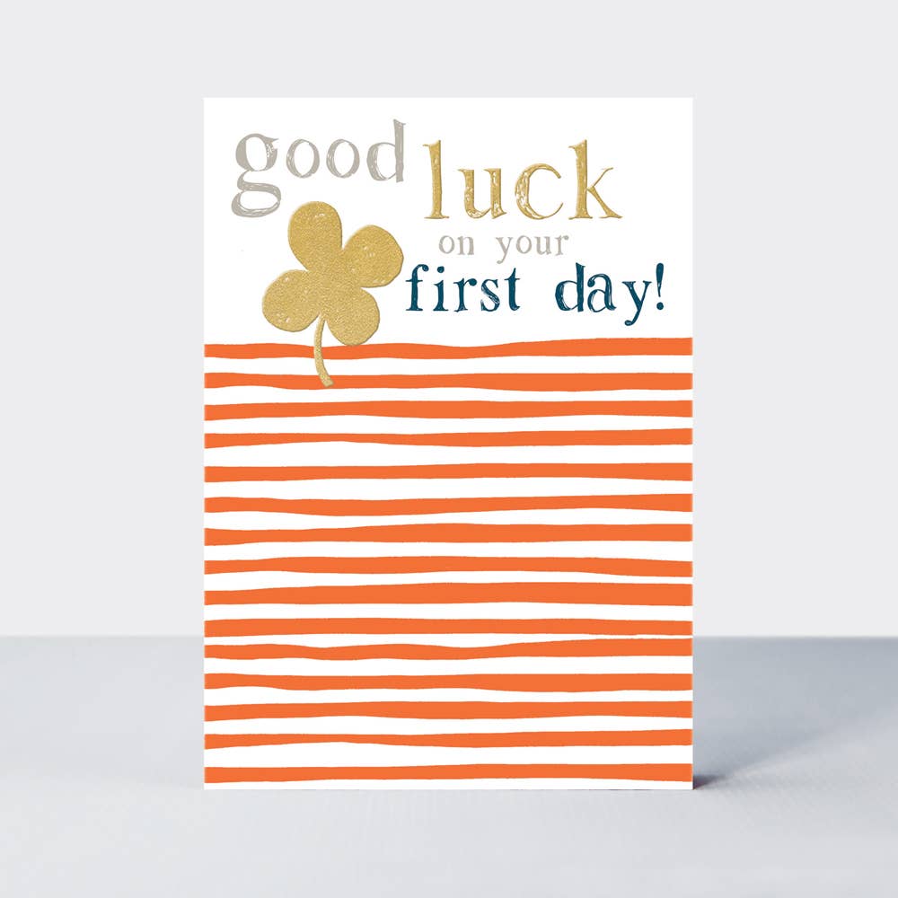 Ebb & Flow 1st Day/Good Luck Card
