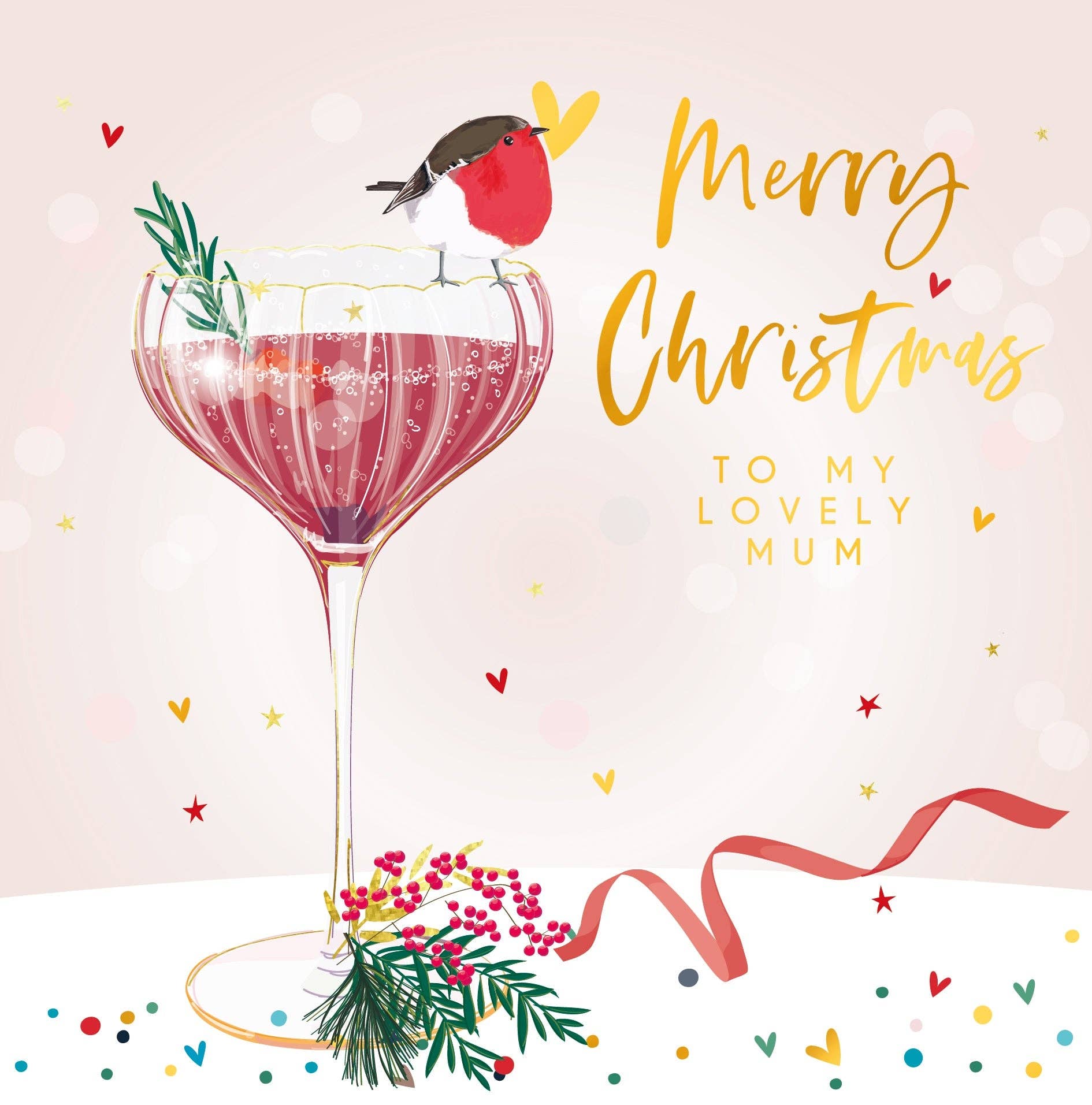 Belly Button Designs - Mum Christmas Card