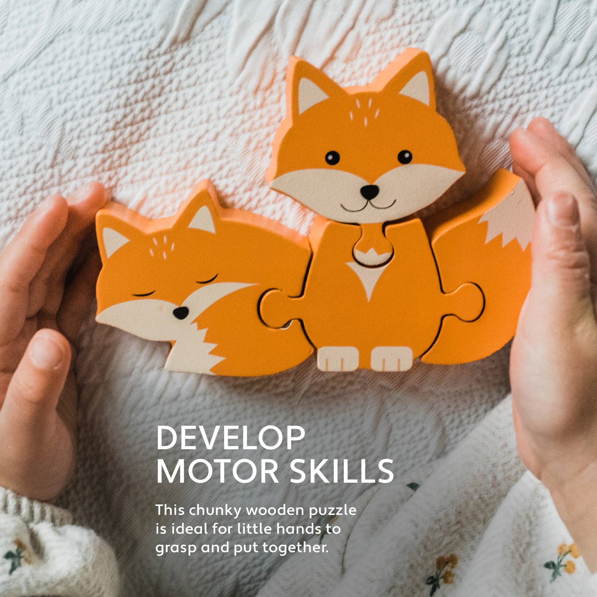 Orange Tree Toys - Woodland Fox Wooden Puzzle