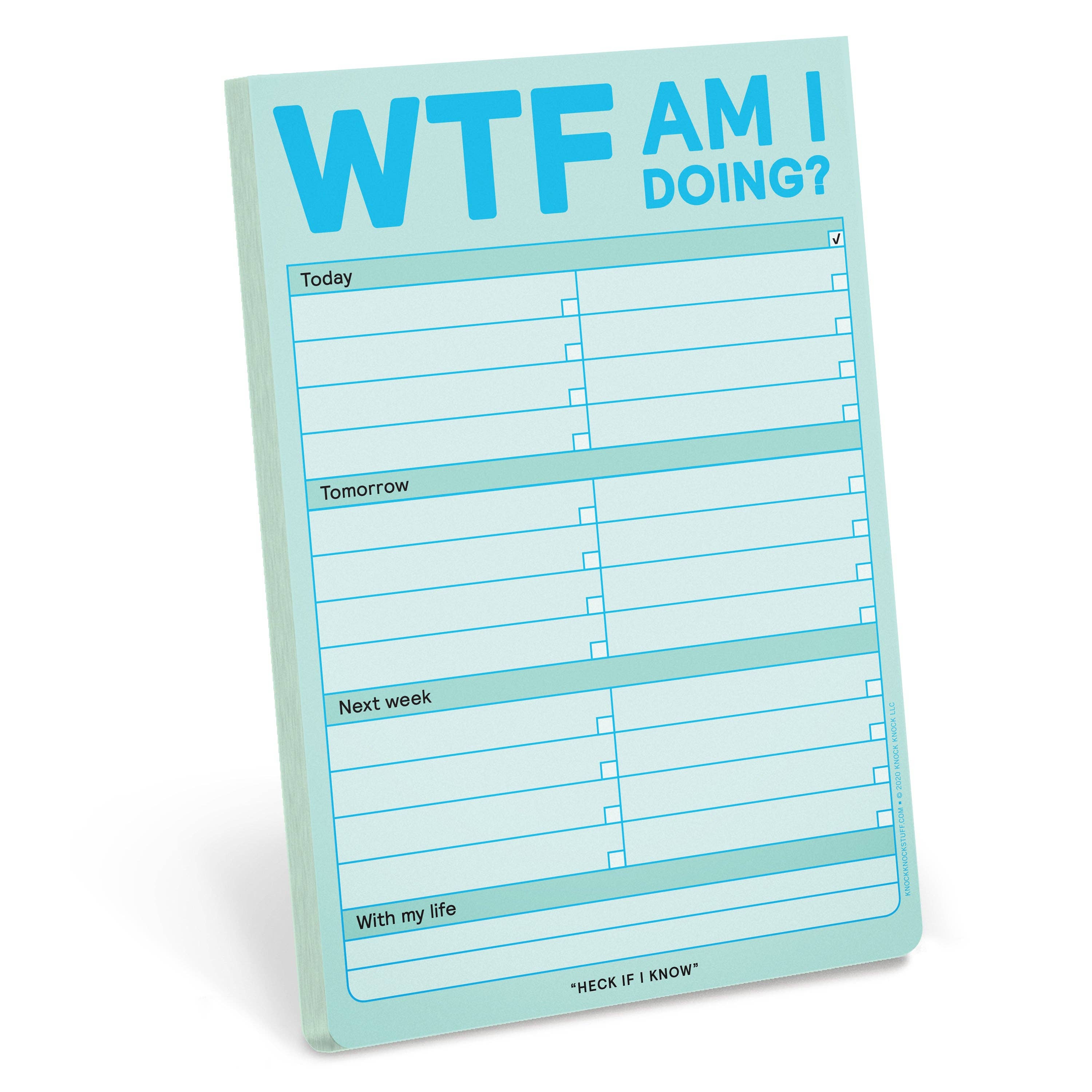 Abrams & Chronicle Books - Knock Knock WTF Am I Doing? Pad (Pastel Edition)