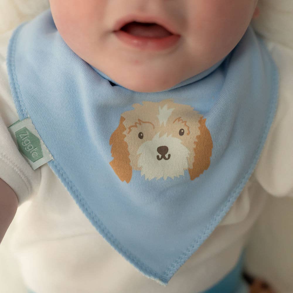 Ziggle Baby - Cockapoo puppy bib