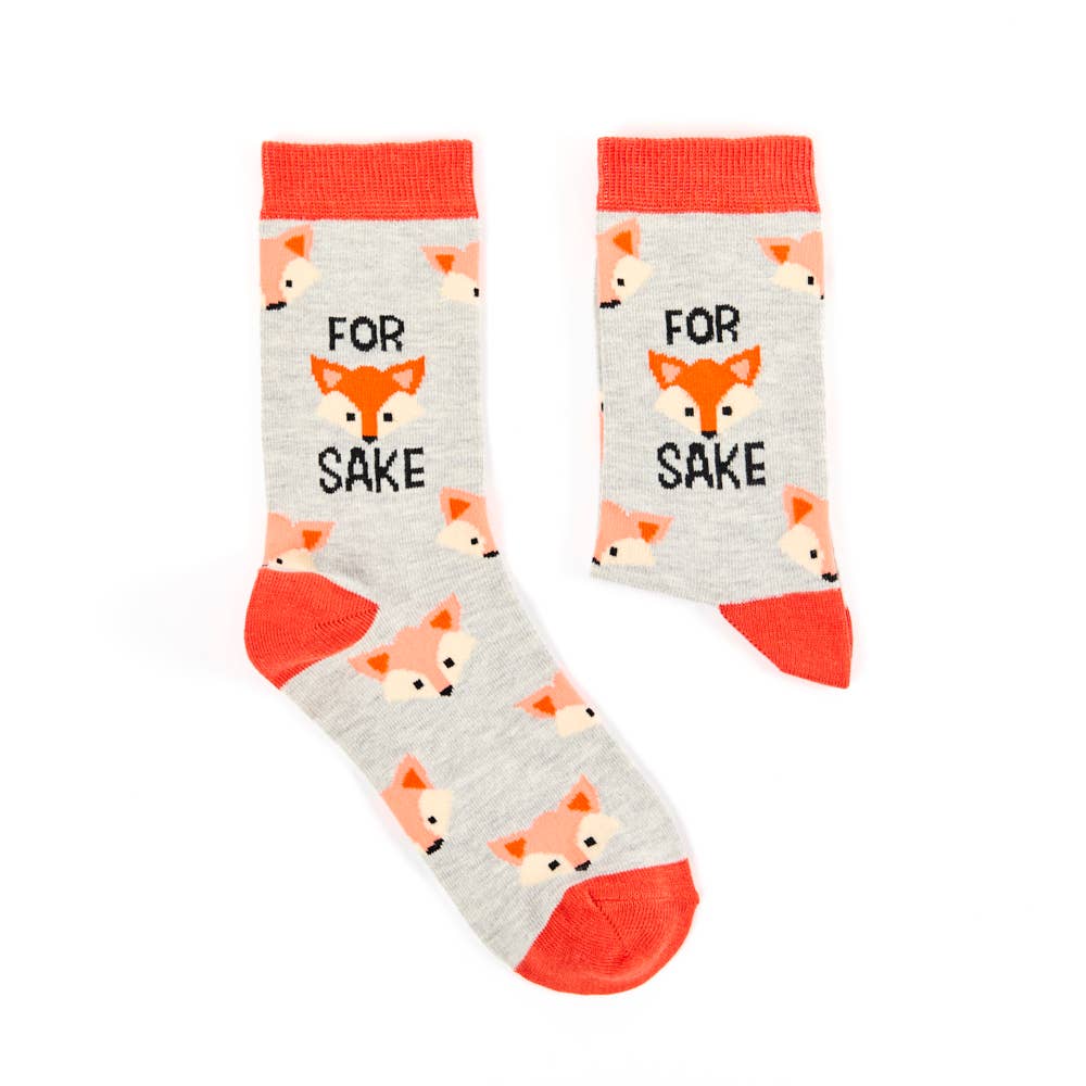 Urban Eccentric - Unisex For Fox Sake Socks: 6-11