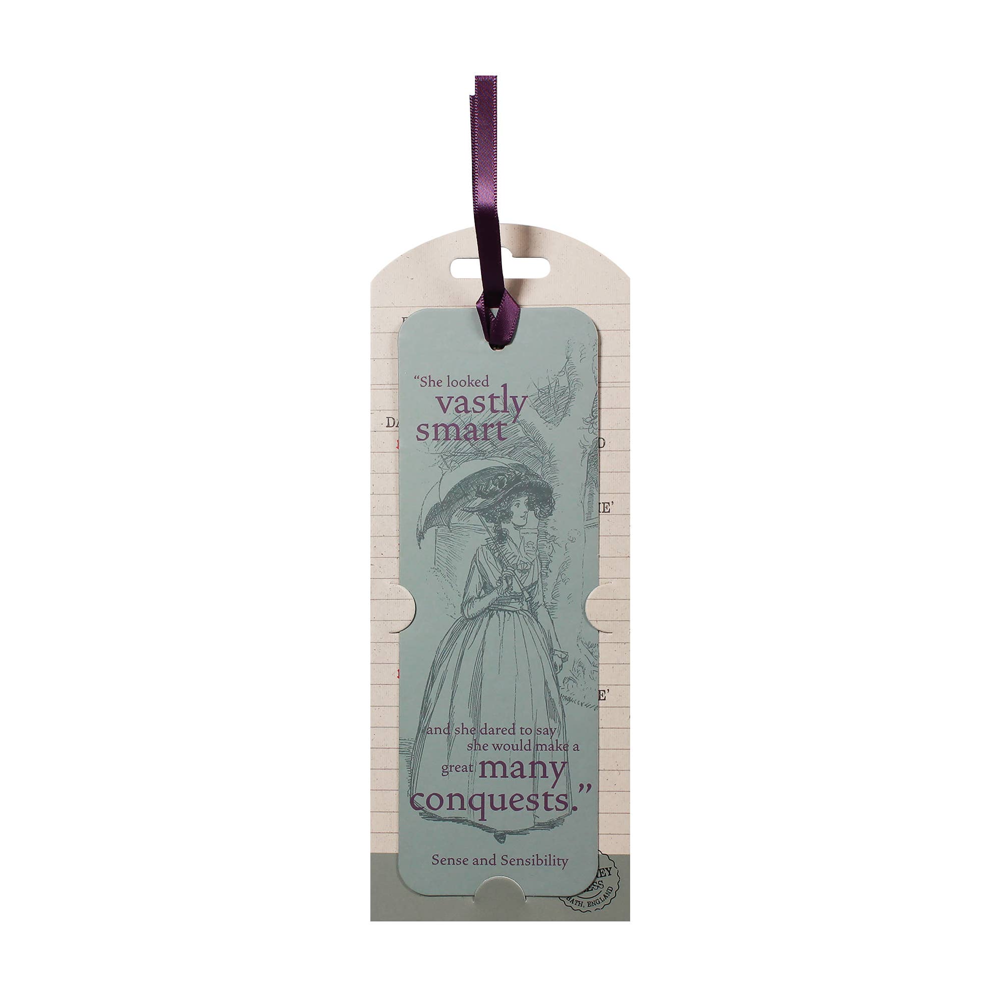 Half Moon Bay - Bookmark Paper - Pulteney Press (Jane Austen)