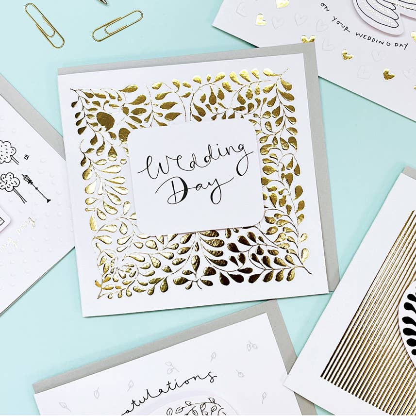 Paper Treasures - Wedding Day Card