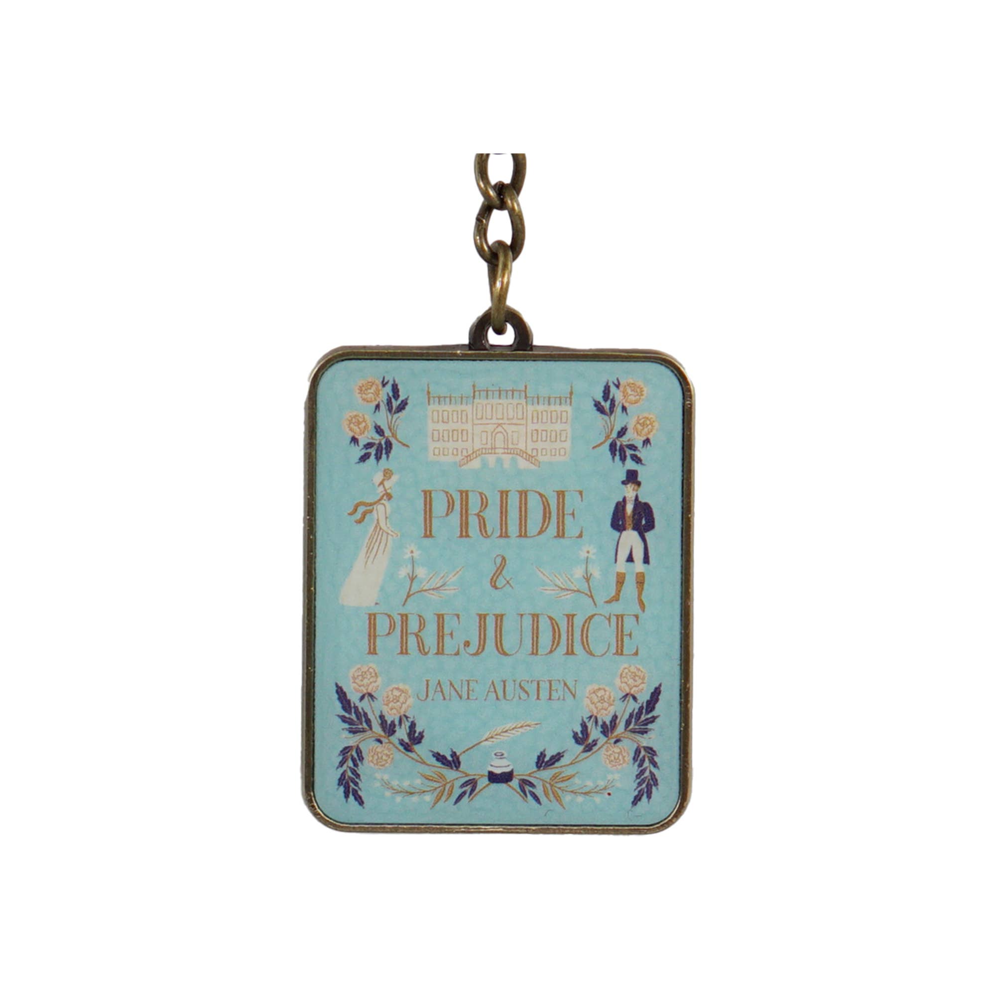 Half Moon Bay - Keyring Metal - Pulteney Press (Pride & Prejudice)