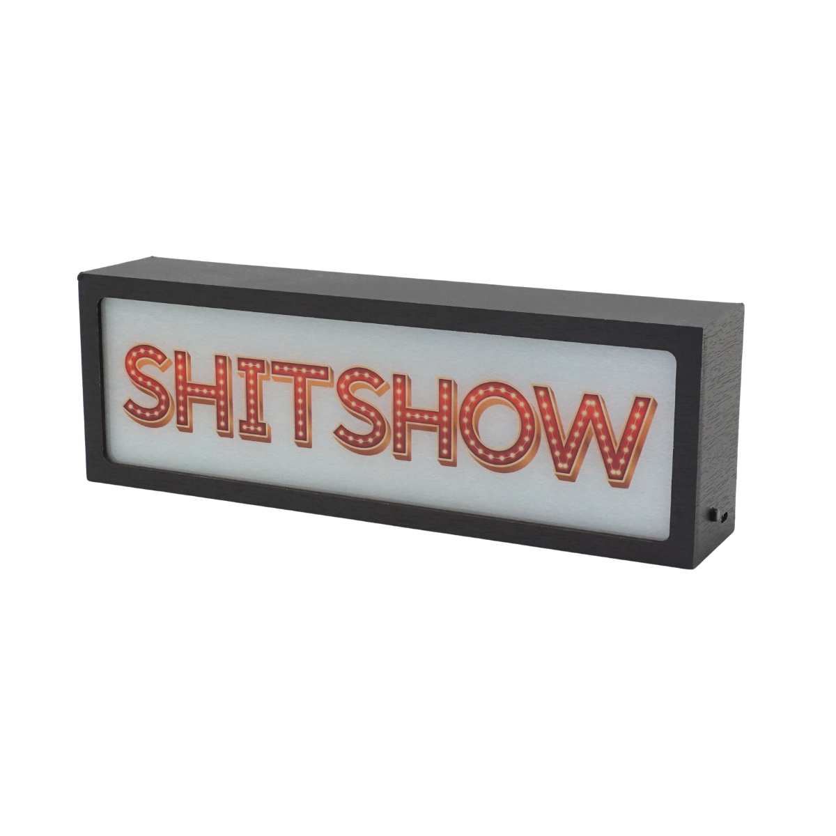 Shitshow LED Lightbox – Fun, Versatile lighting For home, office. Make your space truly yours.