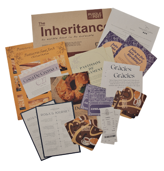The Inheritance Puzzle Post escape room game