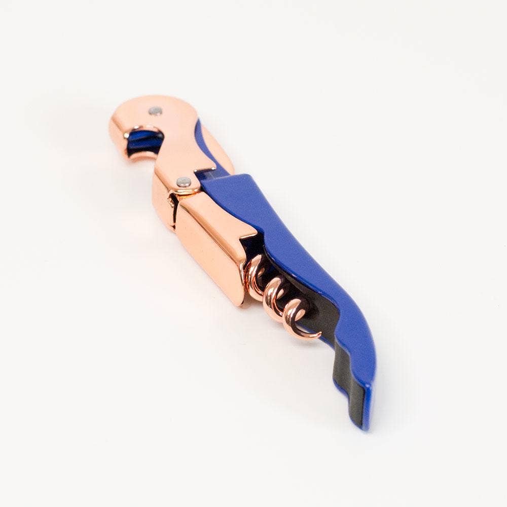 UBERSTAR - UBERSTAR Corkscrew Waiter's Friend - Rose Gold & Blue