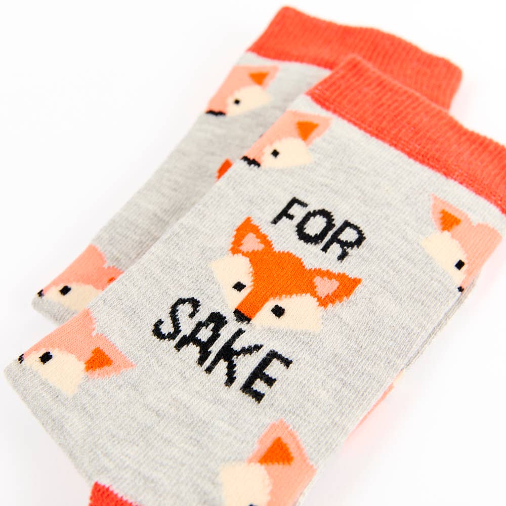 Urban Eccentric - Unisex For Fox Sake Socks: 6-11