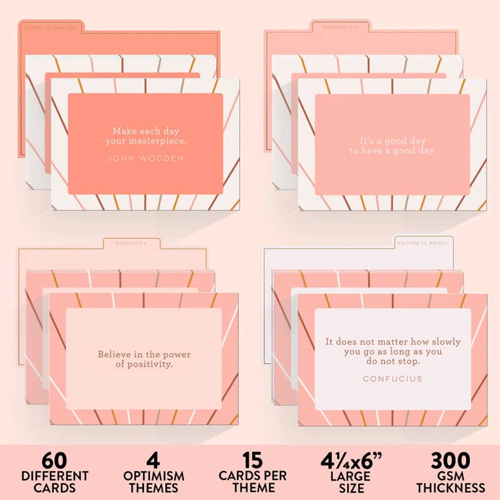 Oli Olsen - Éccolo Optimism In A Box Cards - Set Of 60