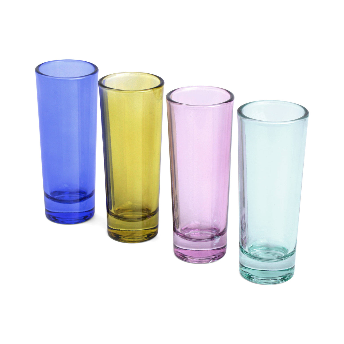 Designworks Collective - The Gracie Set of 4 Shot Glasses - Assorted Colours