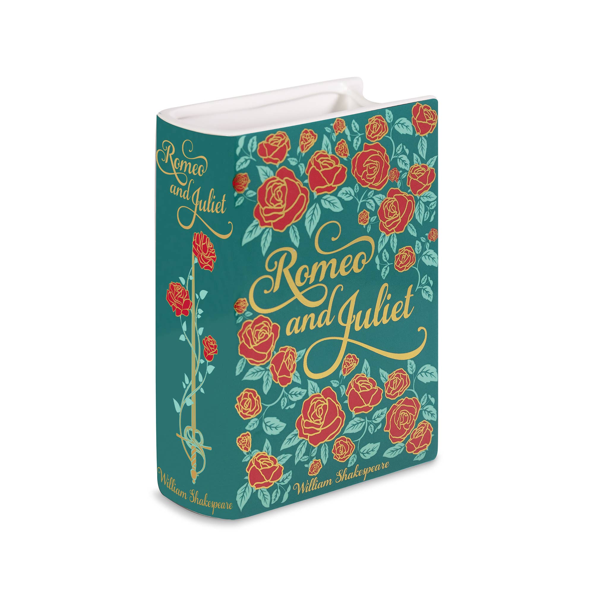 Steel Mill & Co UK - Large Book Vase, Romeo and Juliet,