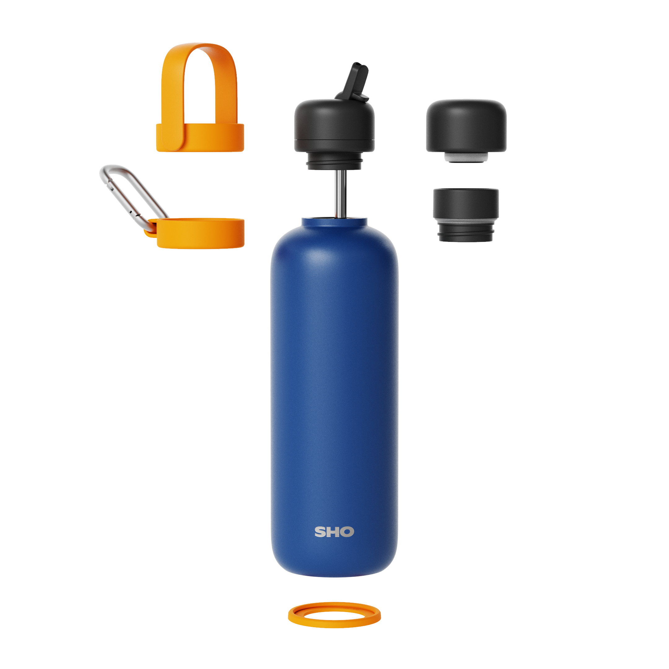 SHO - Newt┃Premium Insulated Water Bottle: Cherry Charge / 500ml