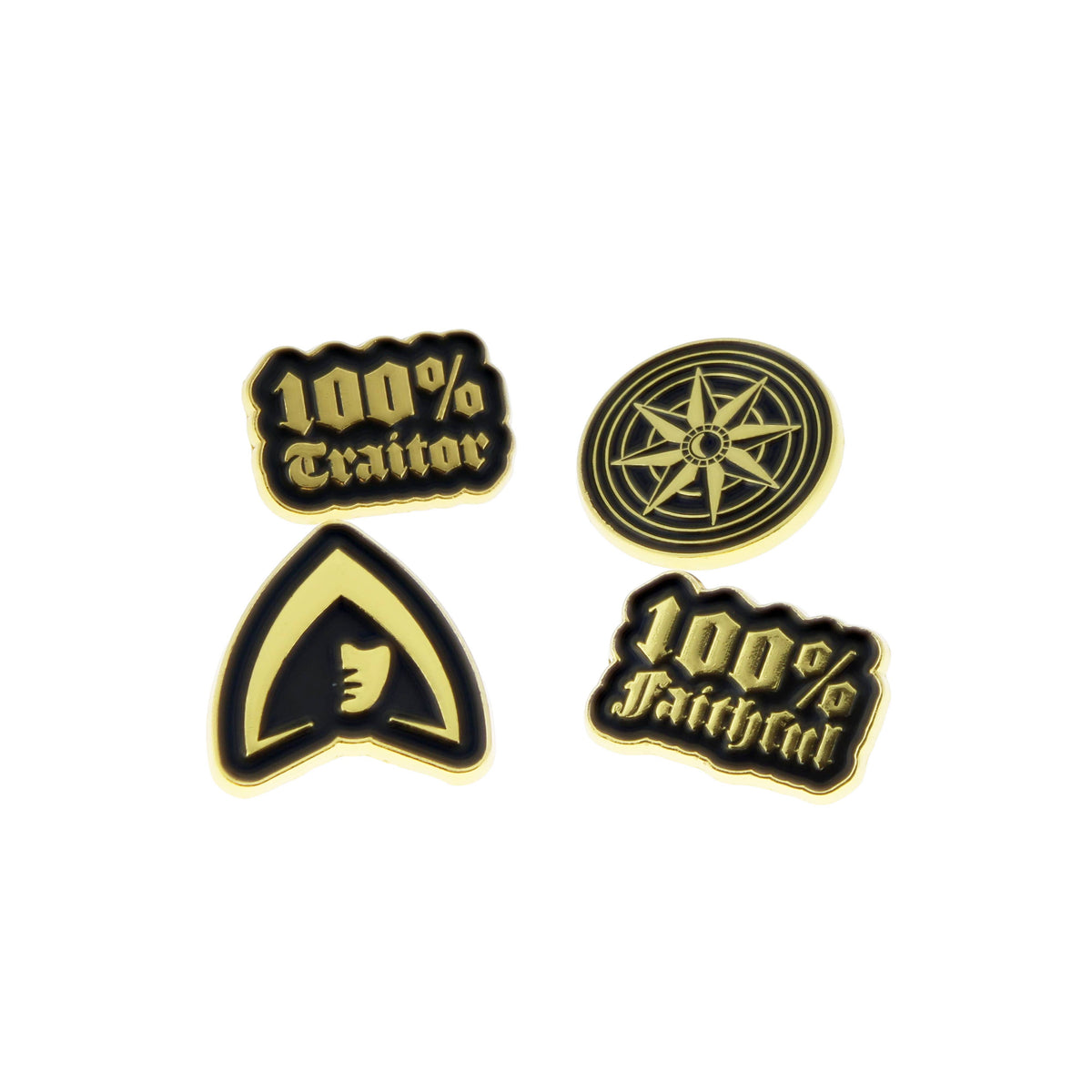 Blueprint Collections - The Traitors Pin Badges