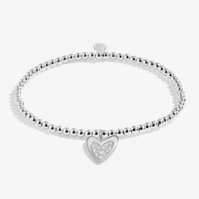 Joma Kids' A Little 'Happy Birthday Daughter' Bracelet In Silver Plating