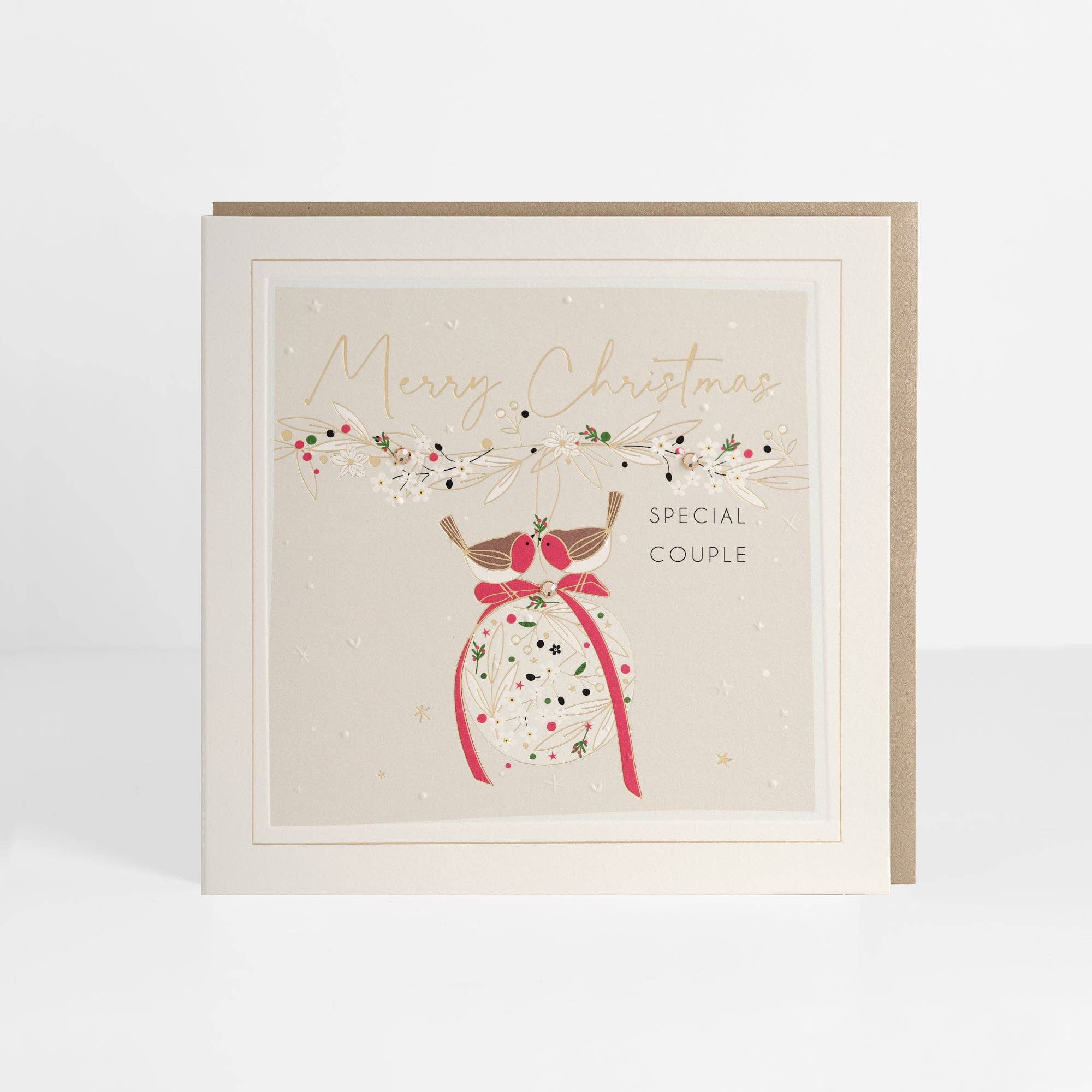 Belly Button Designs - Special Couple Christmas Card