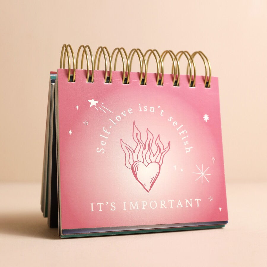 Celestial Positivity Desktop Flip Chart