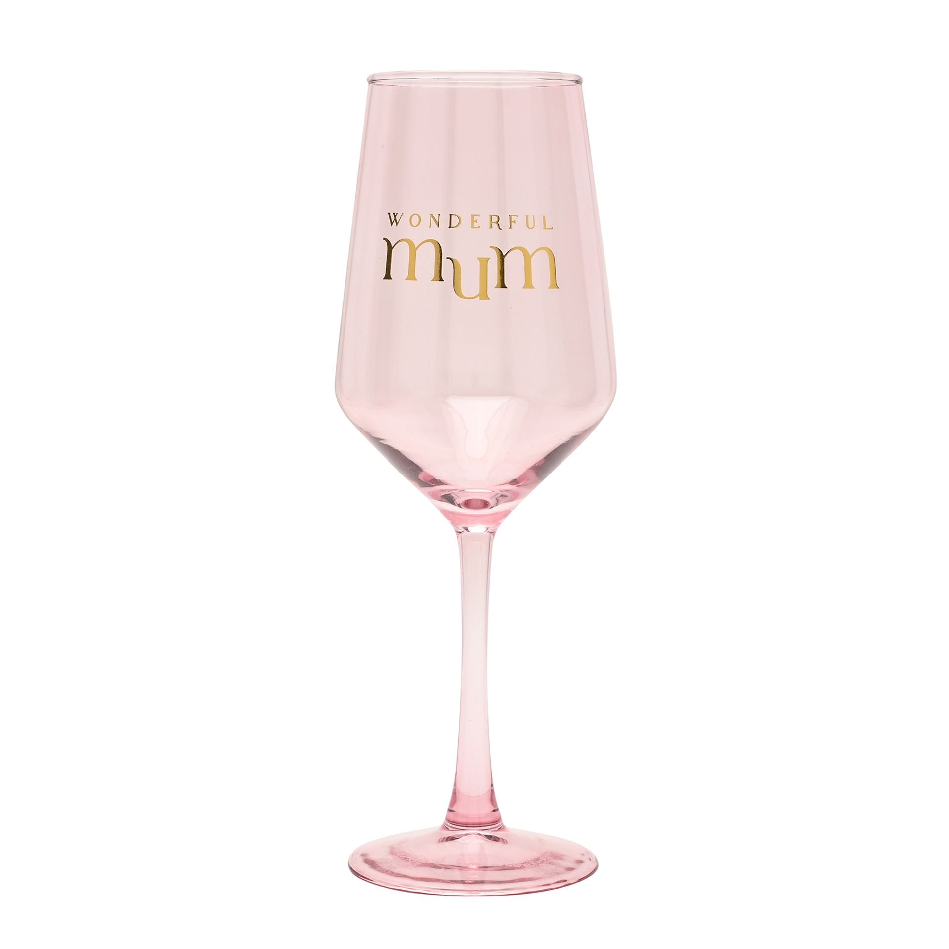 Confetti Wine Glass - Mum