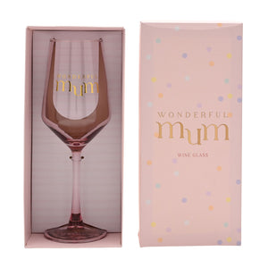 Confetti Wine Glass - Mum - More Than Just a Gift | Narborough Hall