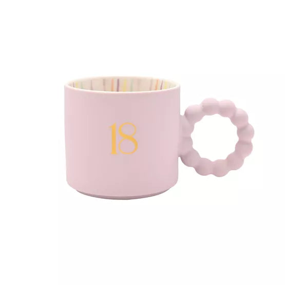 Confetti 18th Birthday Mug