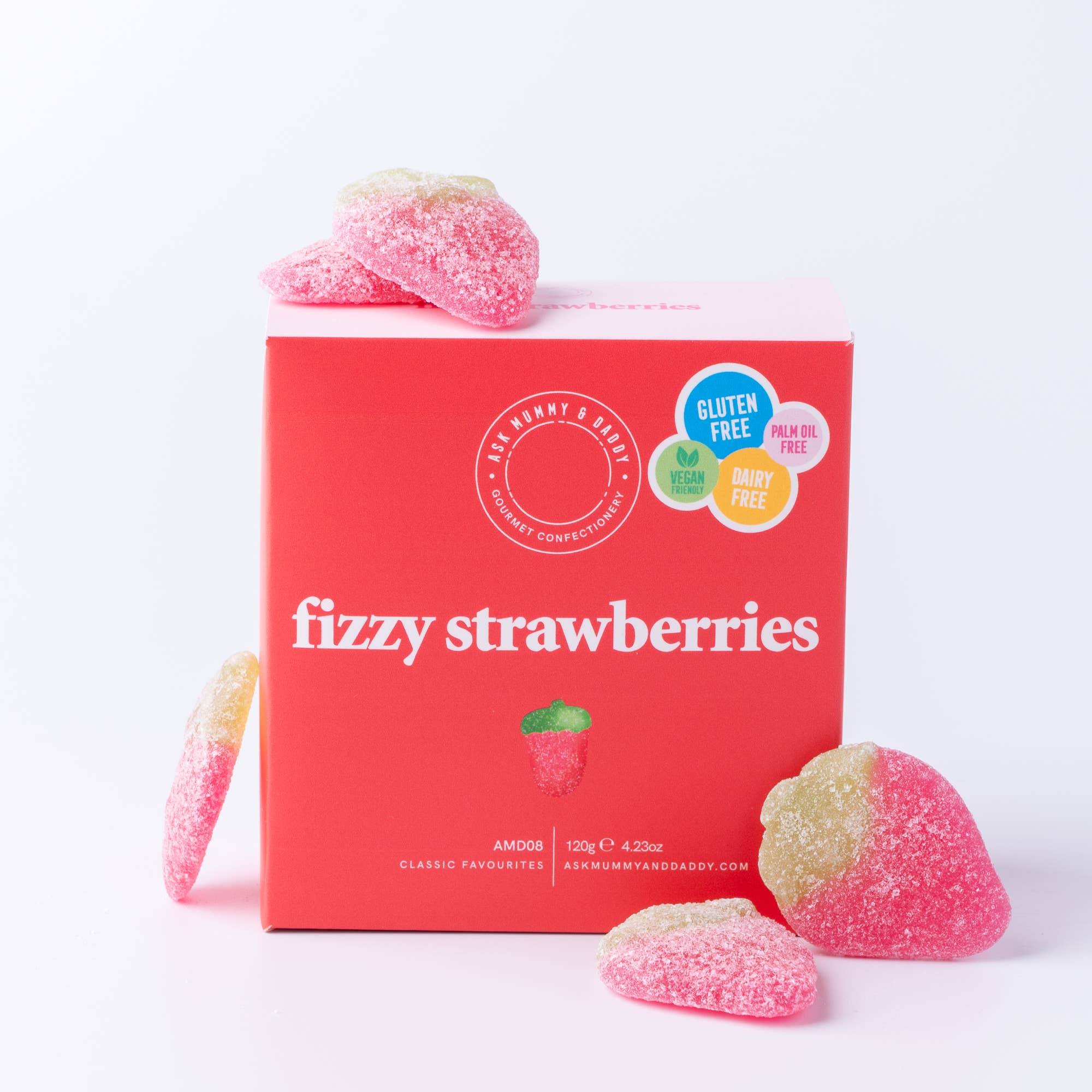 Ask Mummy & Daddy - Fizzy Strawberries Giftbox