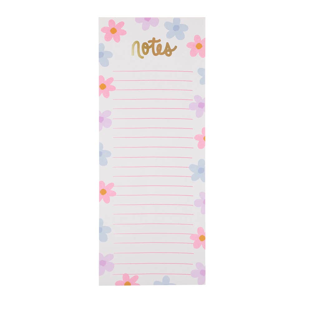 Oli Olsen - Éccolo Very Tall To Do Notepad With Magnet - Daisies