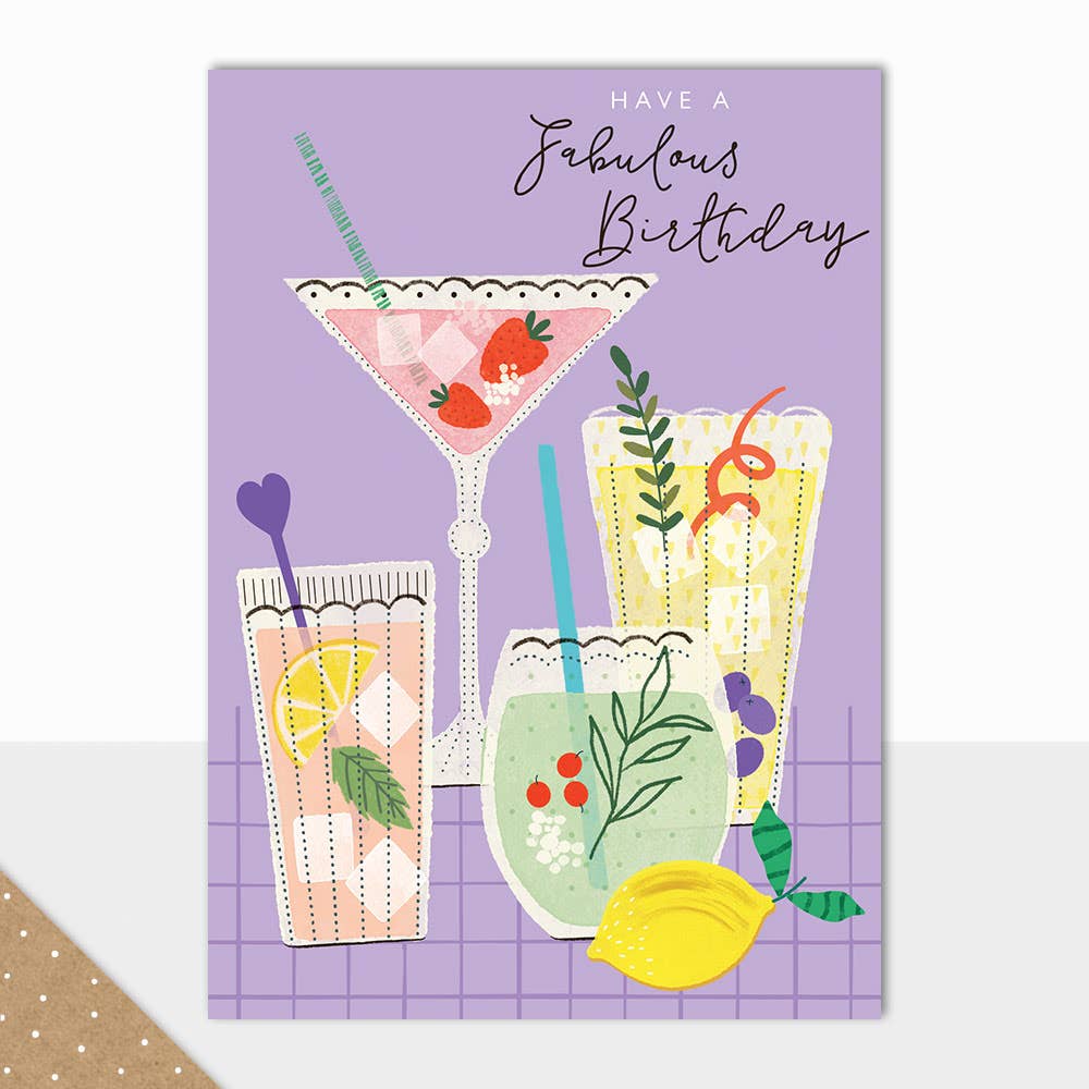 Eden Collection - Have A Fabulous Birthday Card
