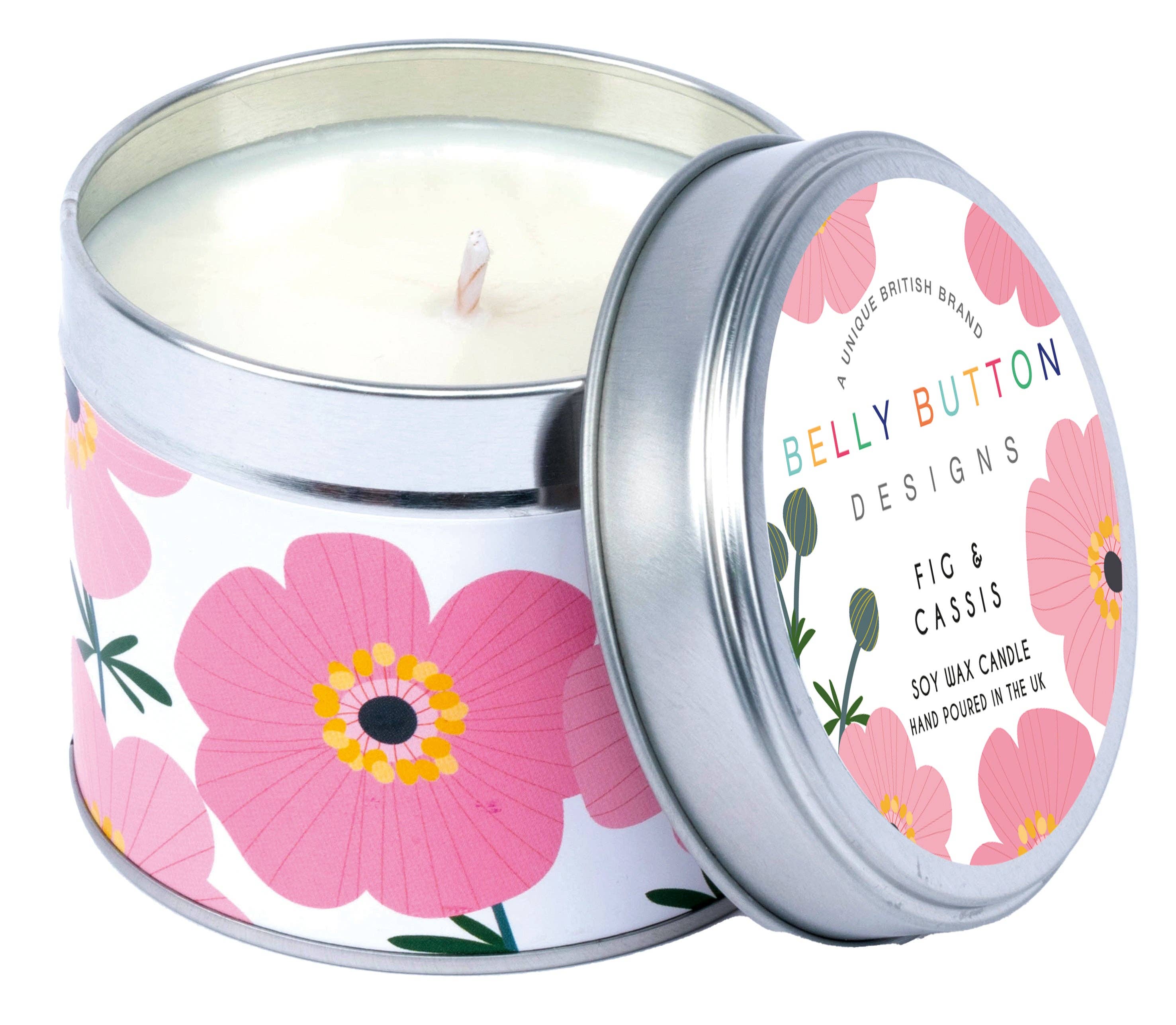 Belly Button Pink Cosmos Candle