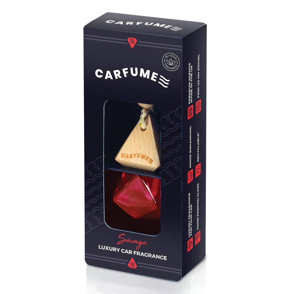 Carfume - Carfume Car Air Freshener - Red Original Savage