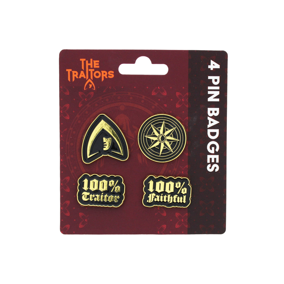 Blueprint Collections - The Traitors Pin Badges