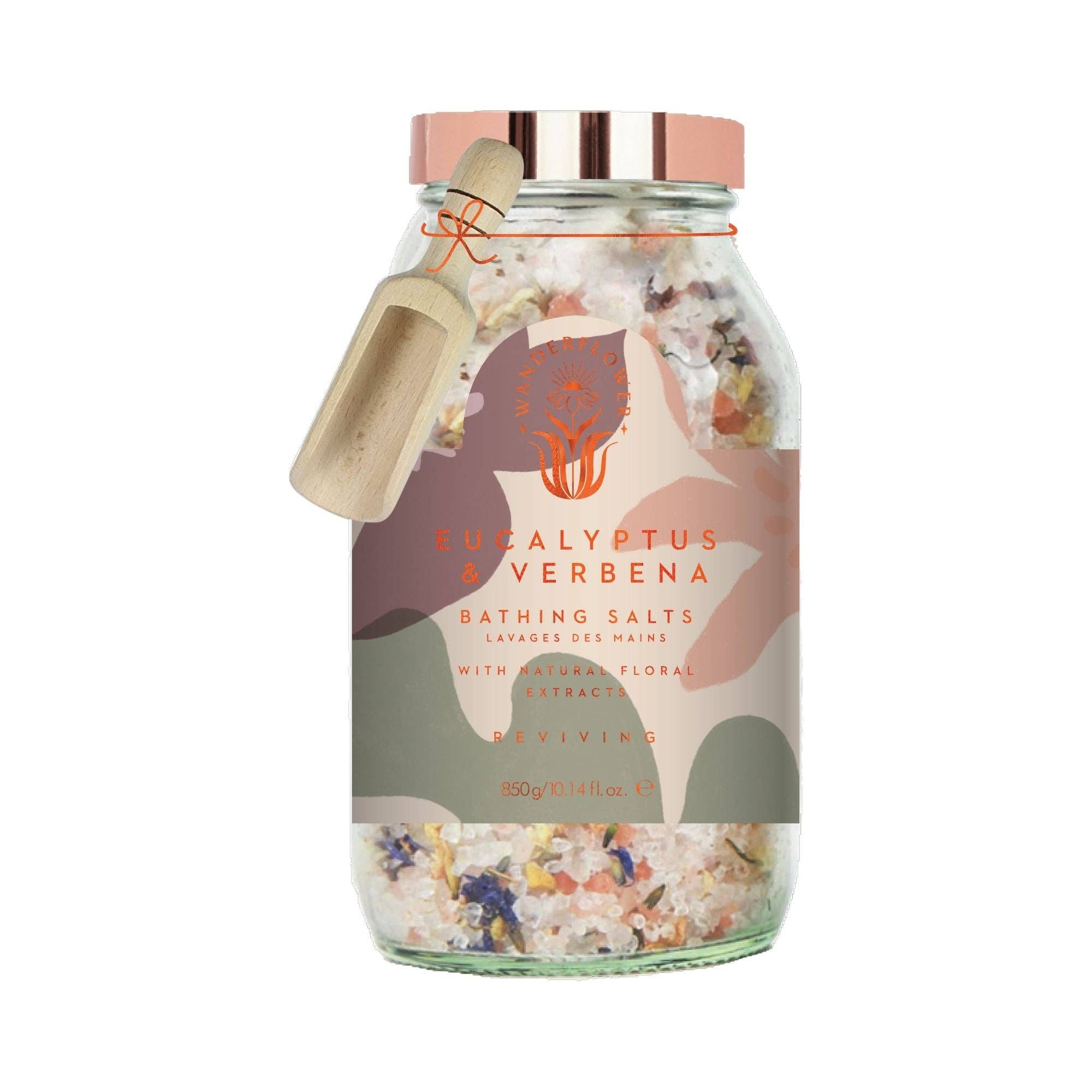 Wanderflower - Eucalyptus & Verbena Bath Salts