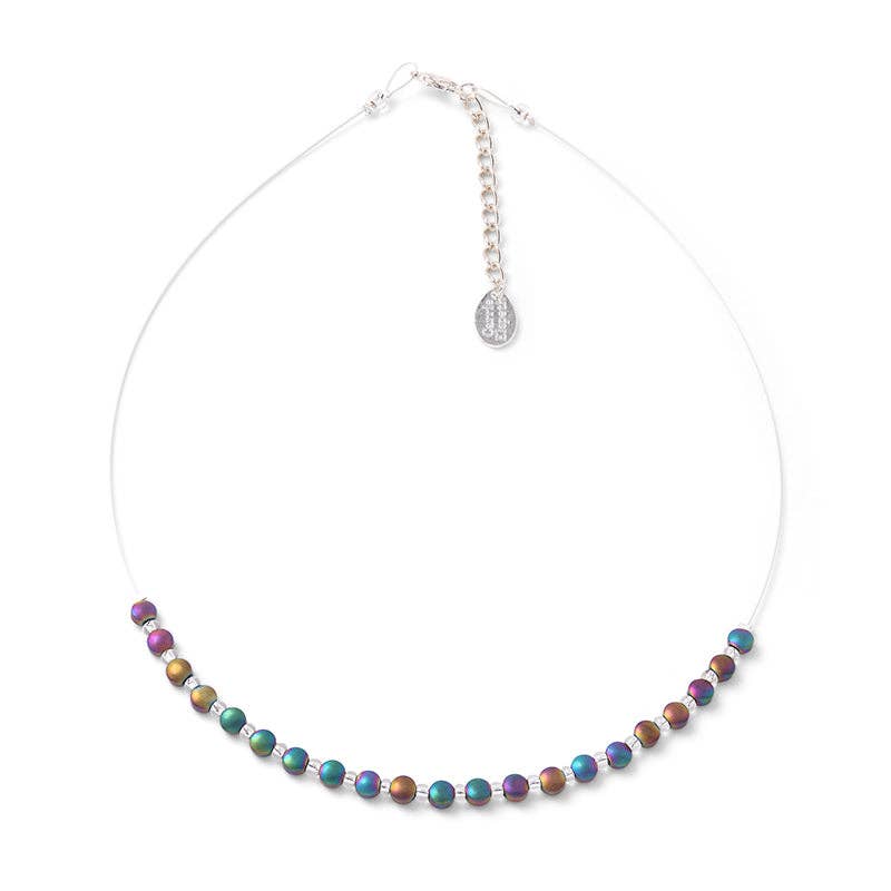 Carrie Elspeth Constellation Linked Necklace: Metallic