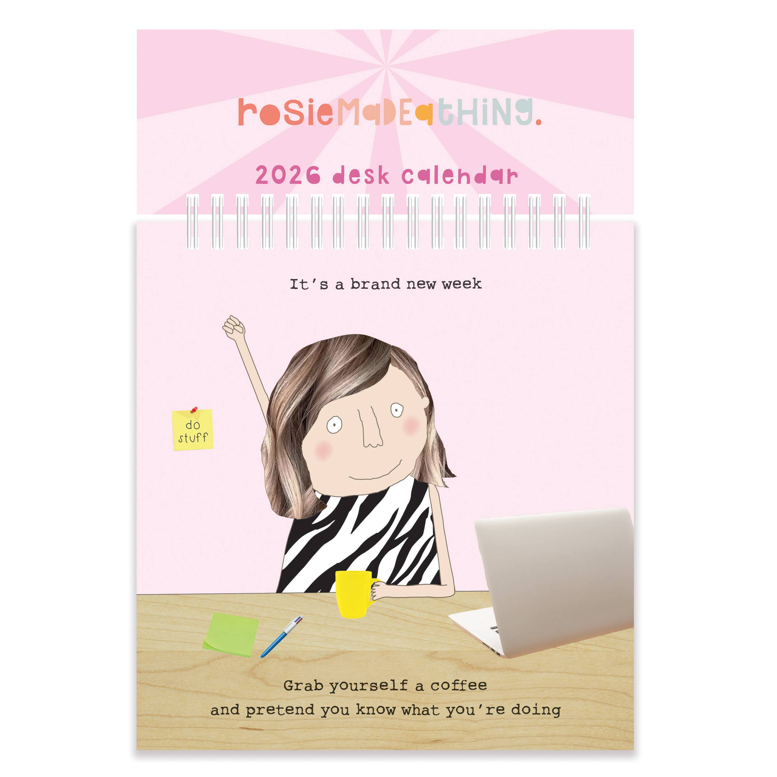 Portico Designs - Rosie Made a Thing Desk 2026 Calendar