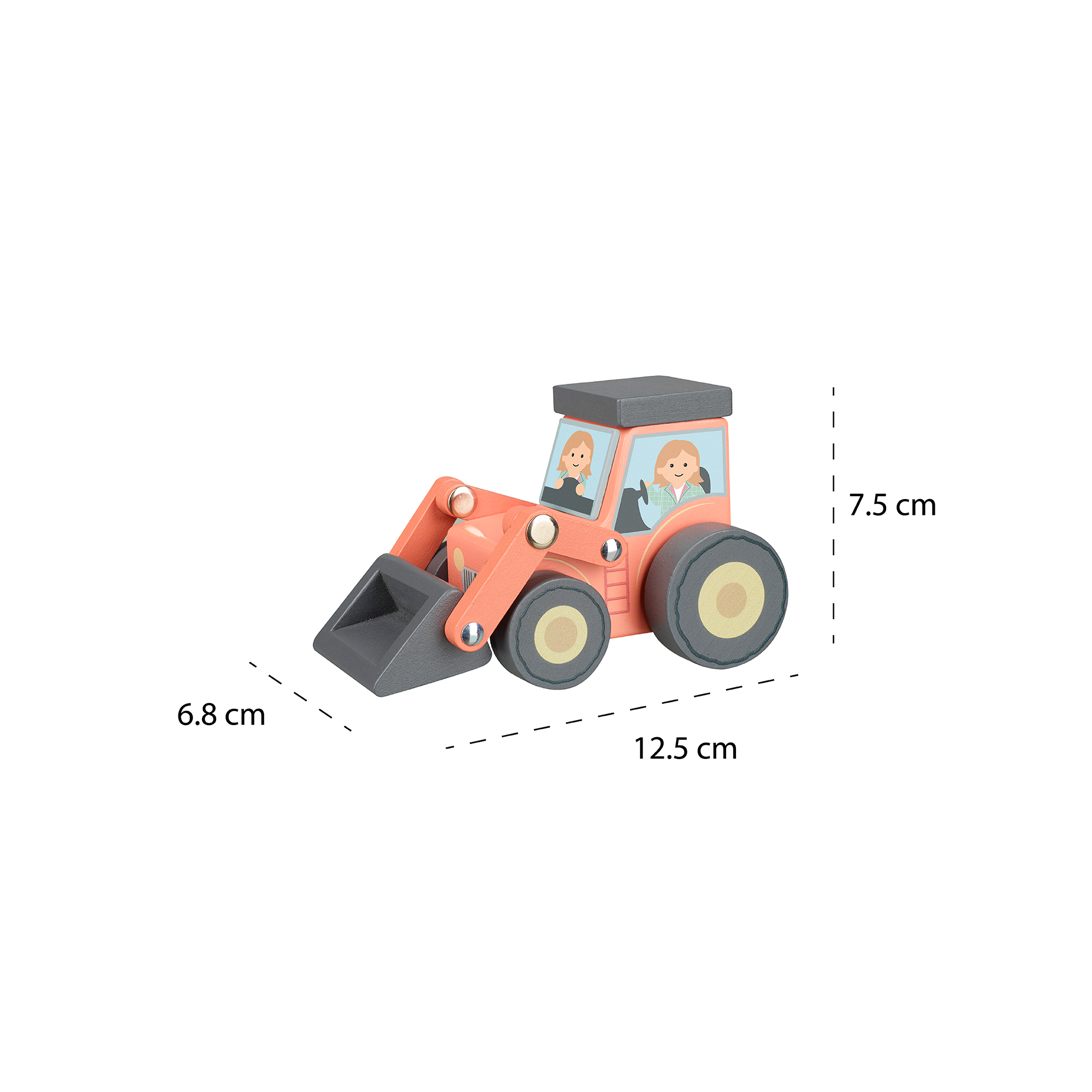 Orange Tree Toys - Farm Wooden Loader Tractor