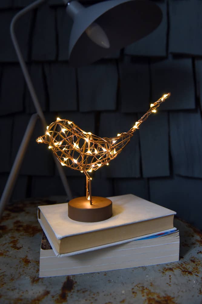Lightstyle London - Table Robin: Brown