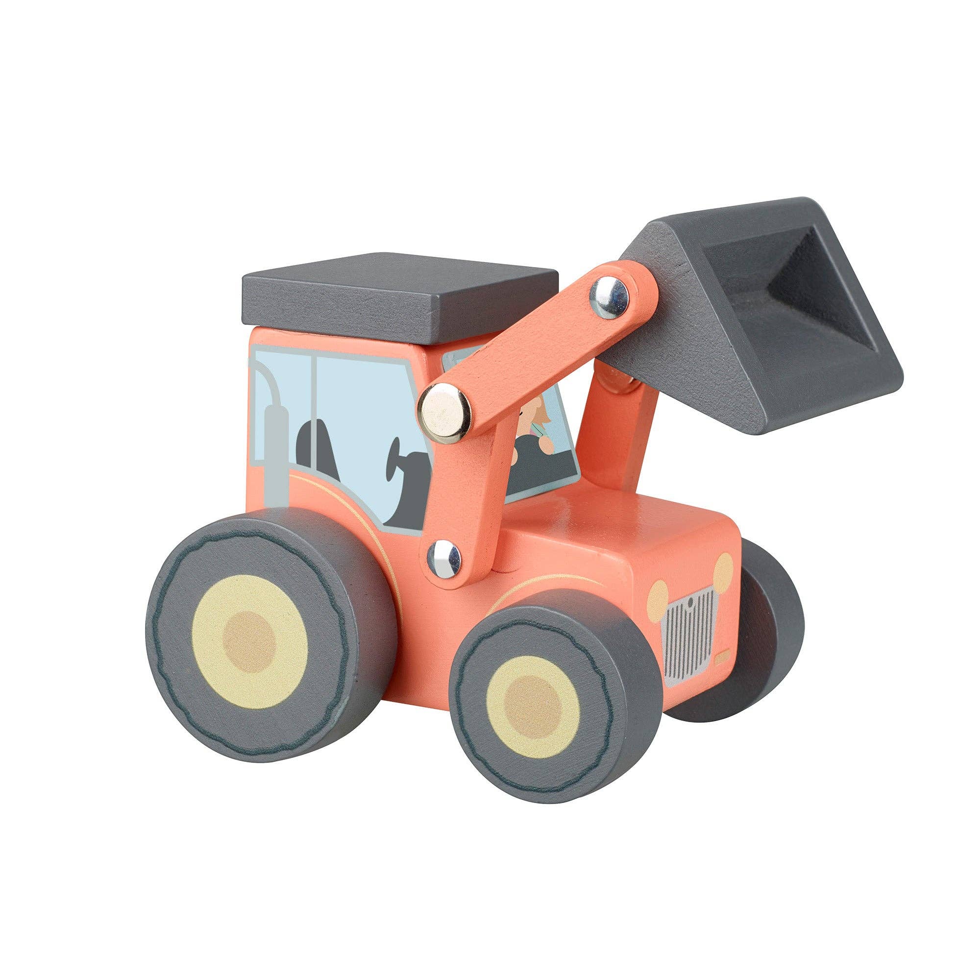Orange Tree Toys - Farm Wooden Loader Tractor