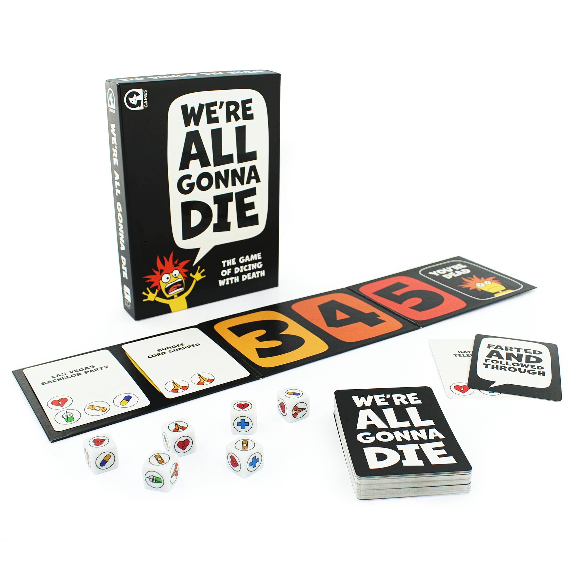 Ginger Fox UK - We're All Gonna Die - The Game of Dicing With Death