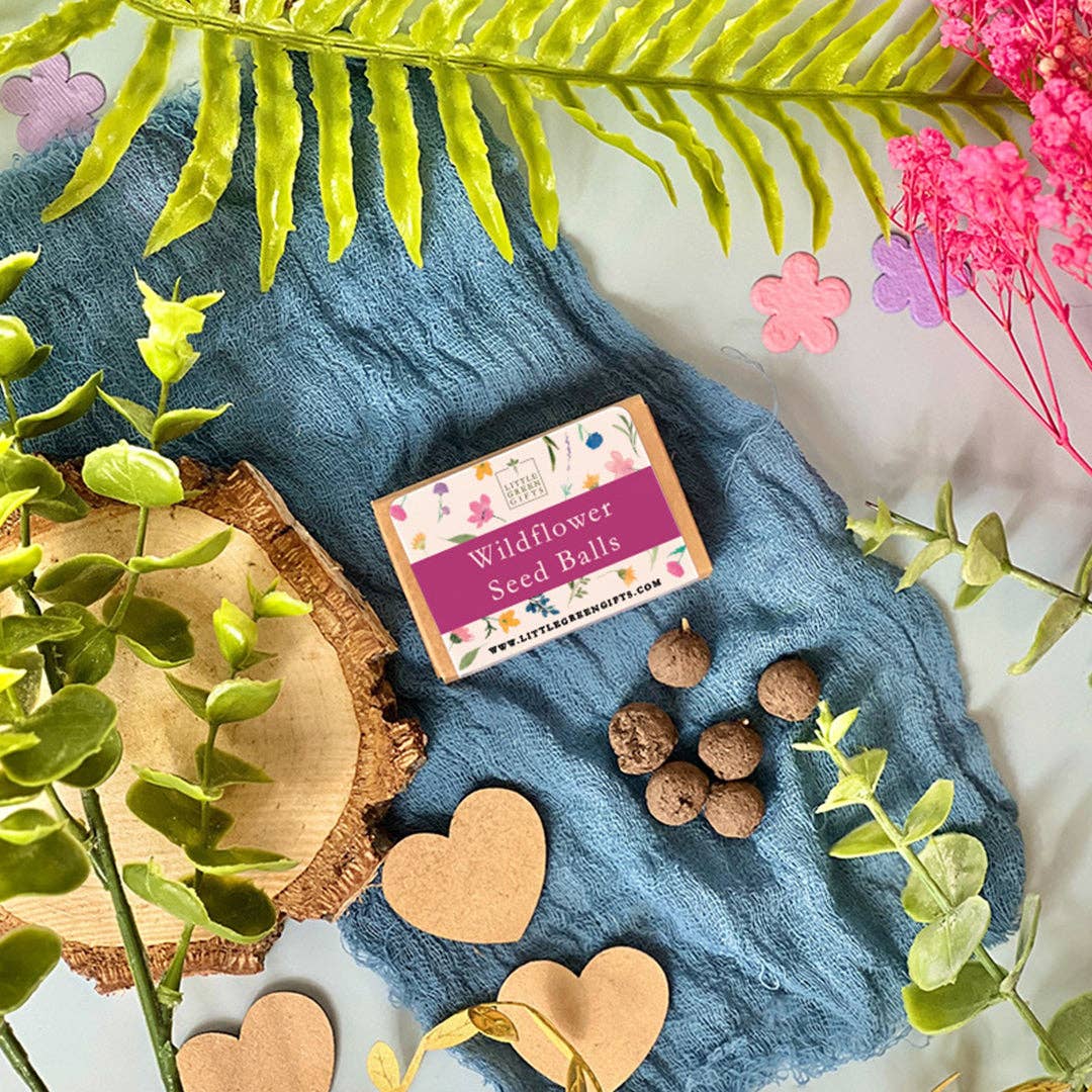 Little Green Gifts - Seed Balls - Choice Of Designs (TU-12): 003 - Blushing Blooms - More Than Just a Gift | Narborough Hall