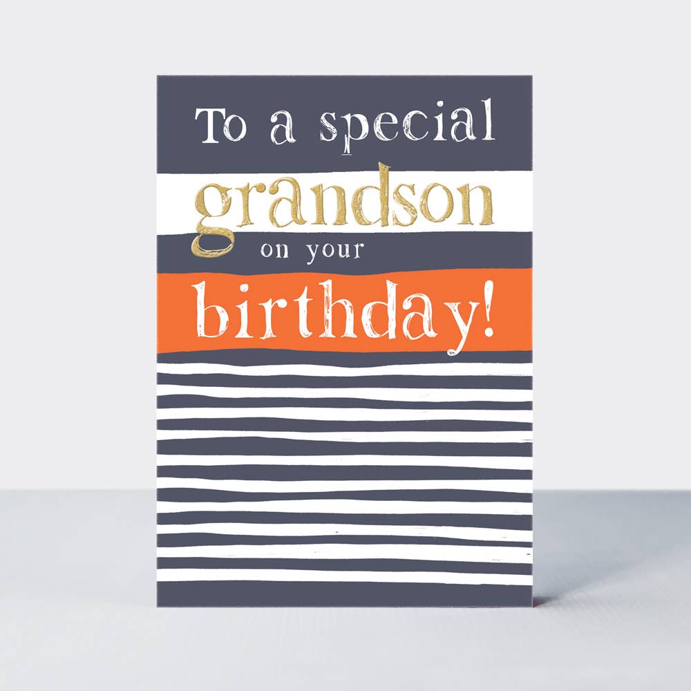 Ebb & Flow - Grandson Birthday Card