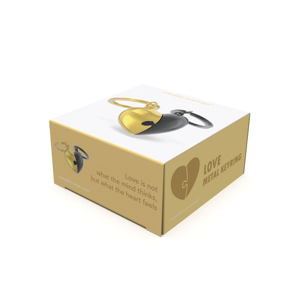 Oli Olsen - Metalmorphose Two Piece Heart Puzzle Keyring
