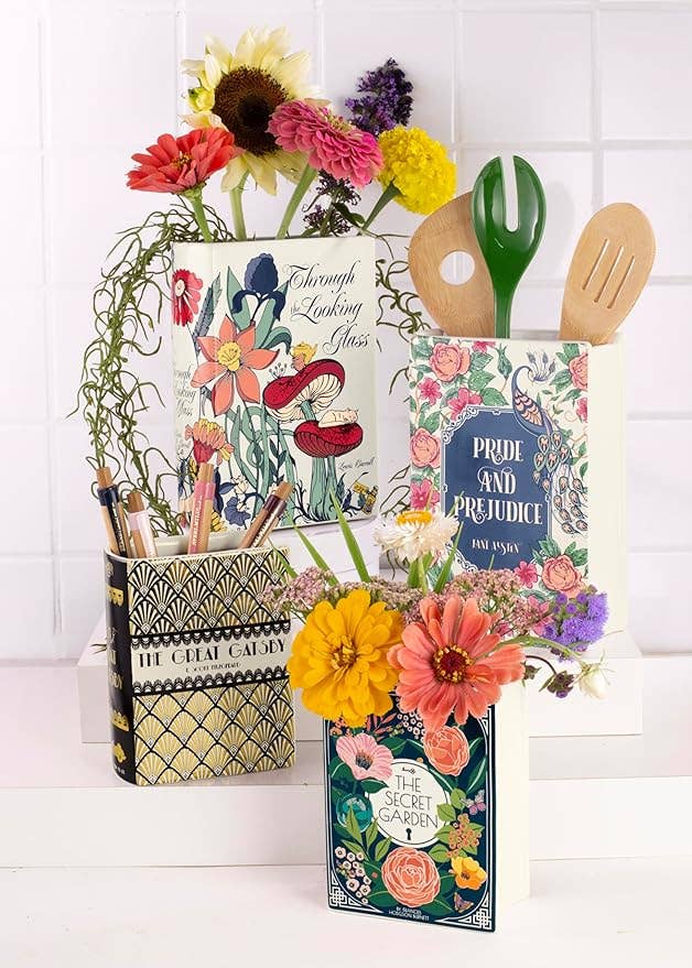 Steel Mill & Co UK - Small Book Vase, Great Gatsby