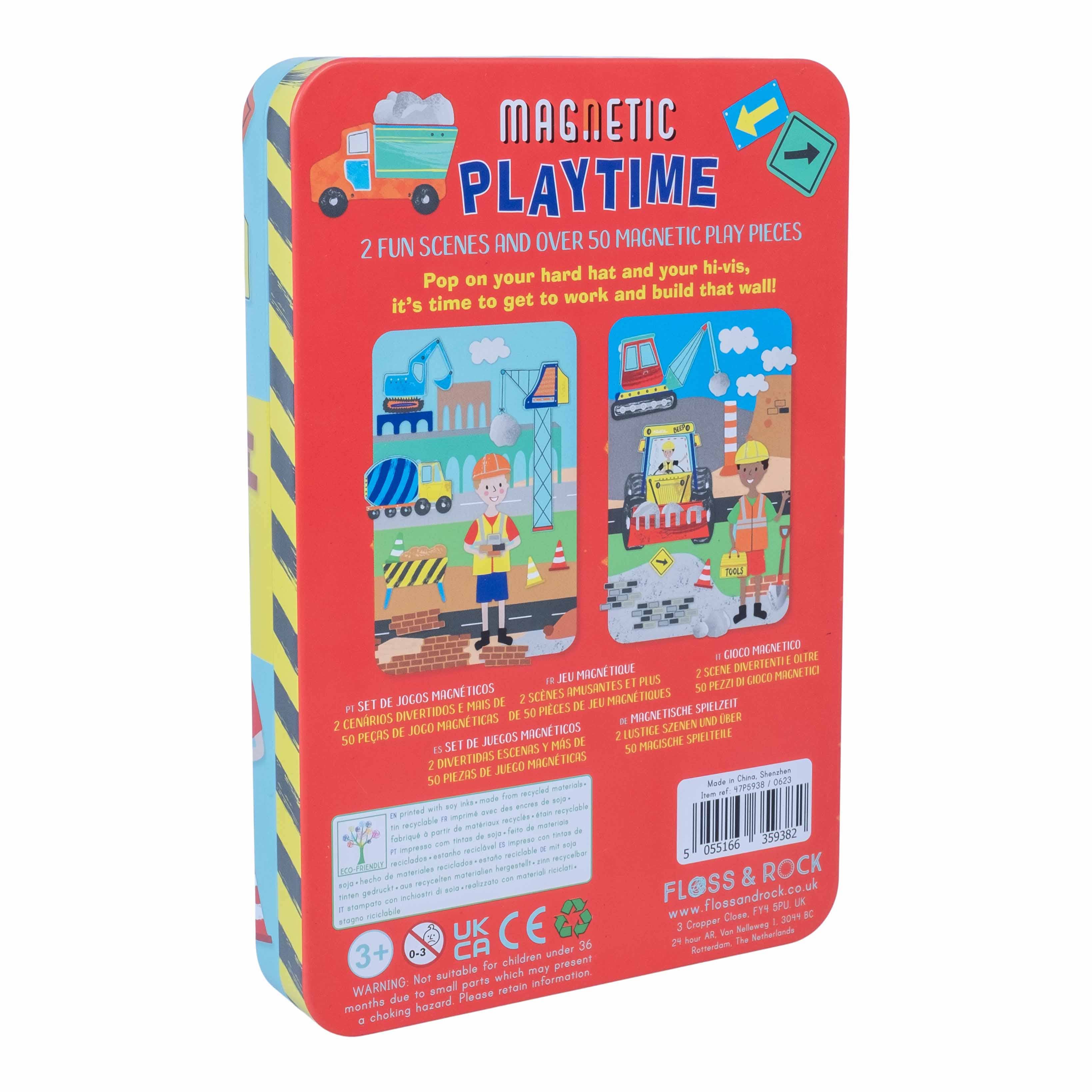Floss and Rock - UK/EU - Construction Magnetic Playtime