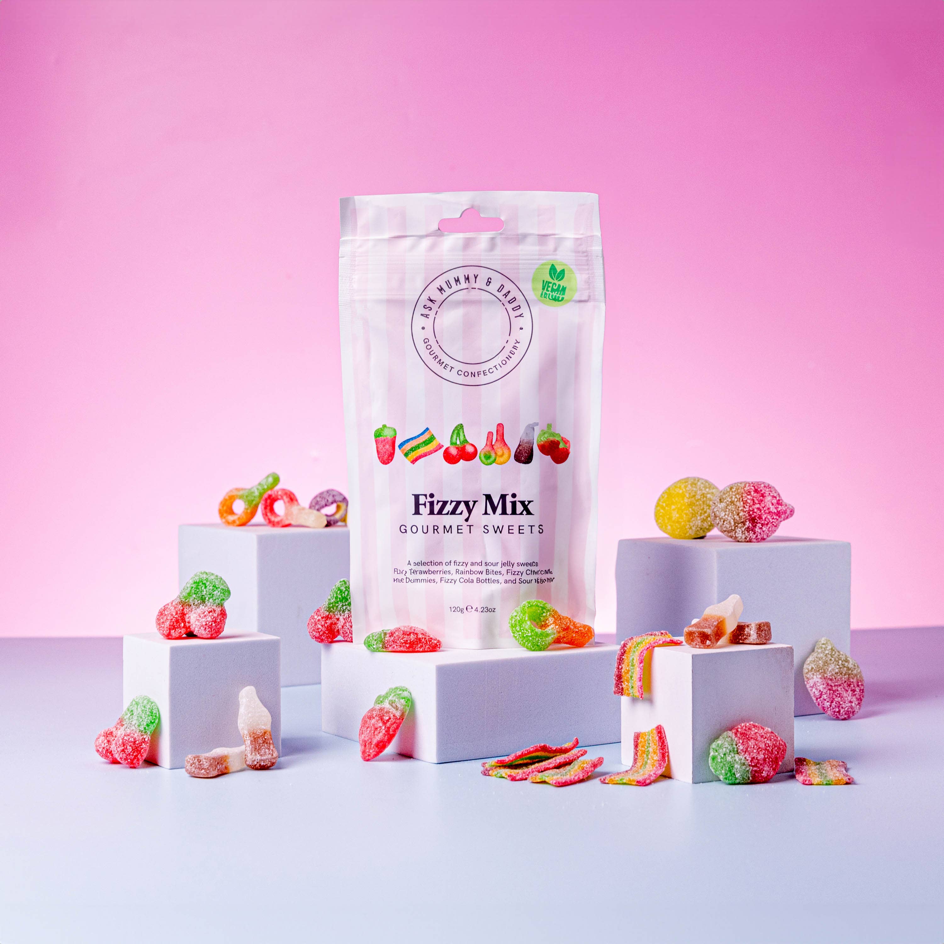 Ask Mummy & Daddy - Fizzy Mix! Pouch
