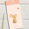 Ginger Betty Rabbit & Butterfly Magnetic Notepad