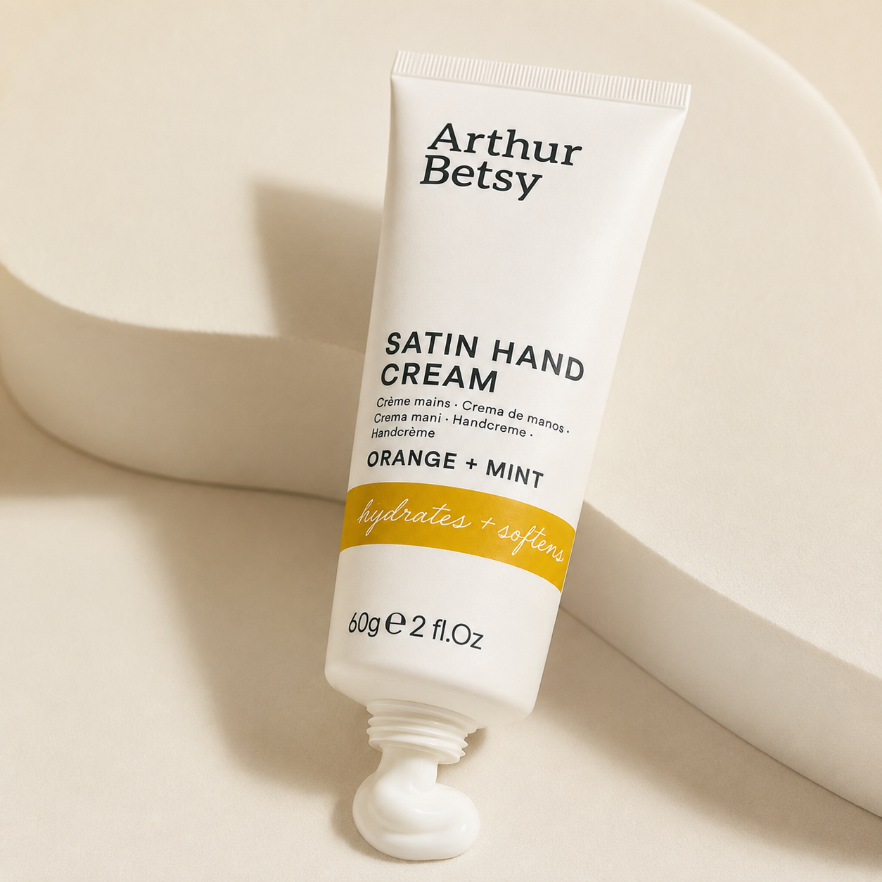 Satin Hand Cream - Peppermint & Orange