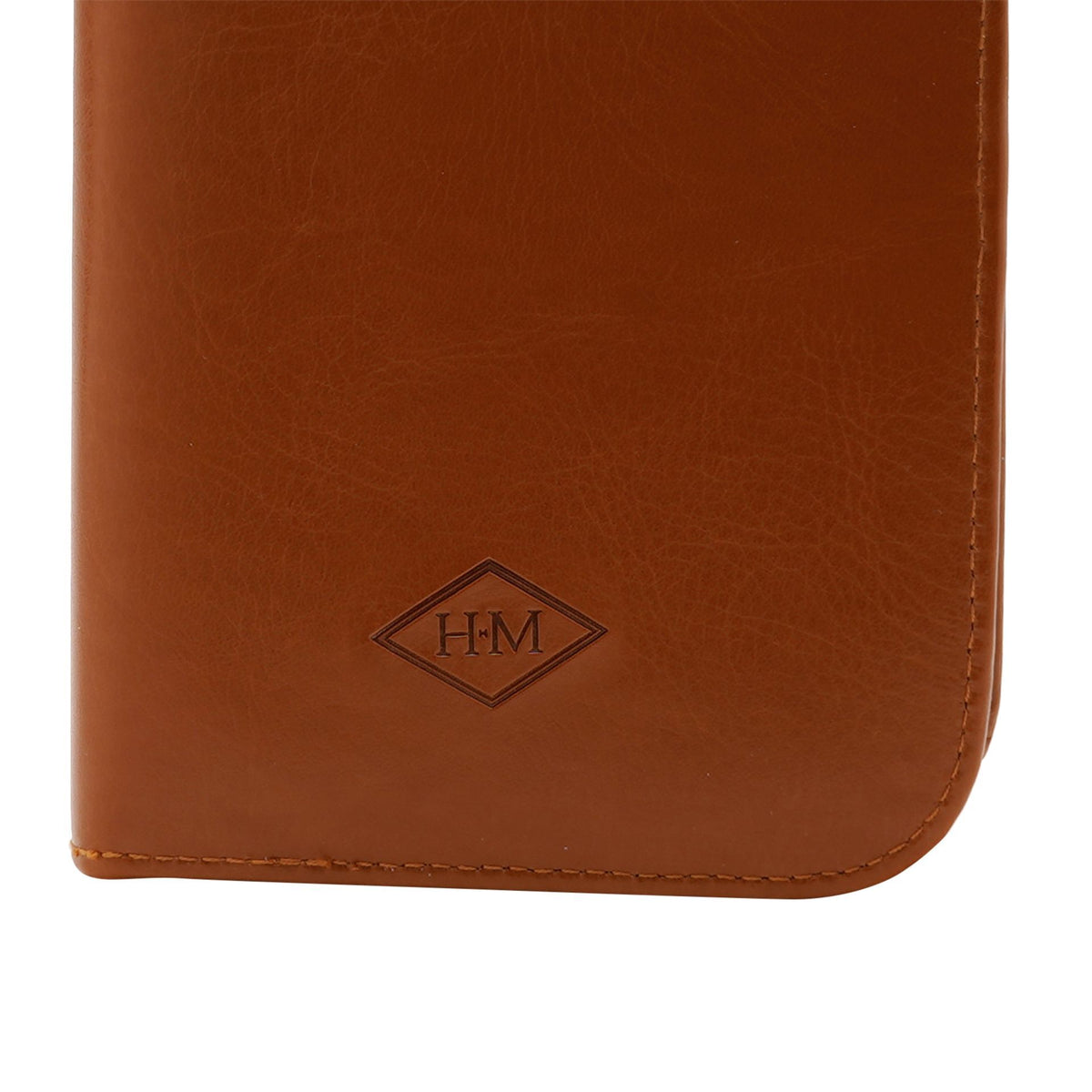 Harvey Makin passport and travel document holder - Tan