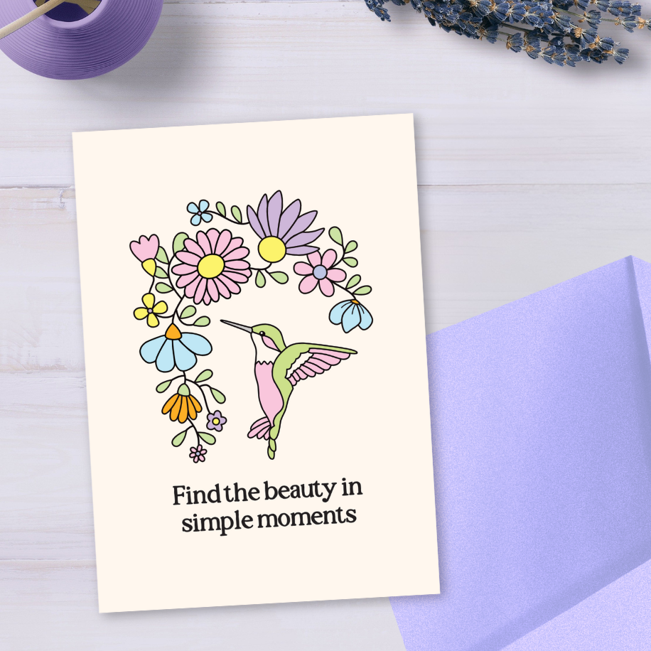 Simple Moments Greeting Card