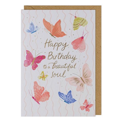 Sundancer Butterflies Birthday Card