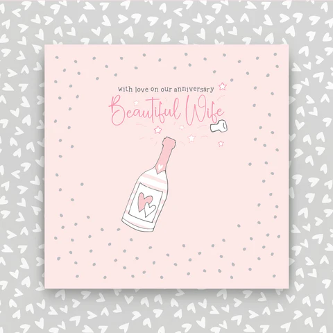 Graceful Wife Anniversary Card