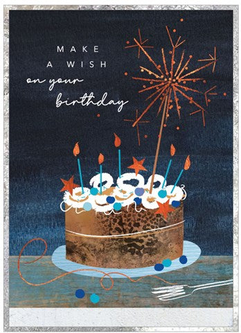Make A Wish Birthday Card